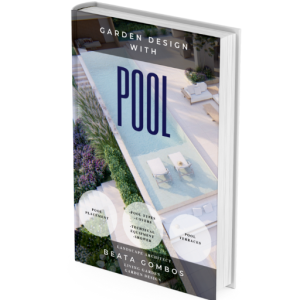 GARDEN DESIGN with POOL / BOOK + Video-Book with Tips / Beata Gombos / englisch Version